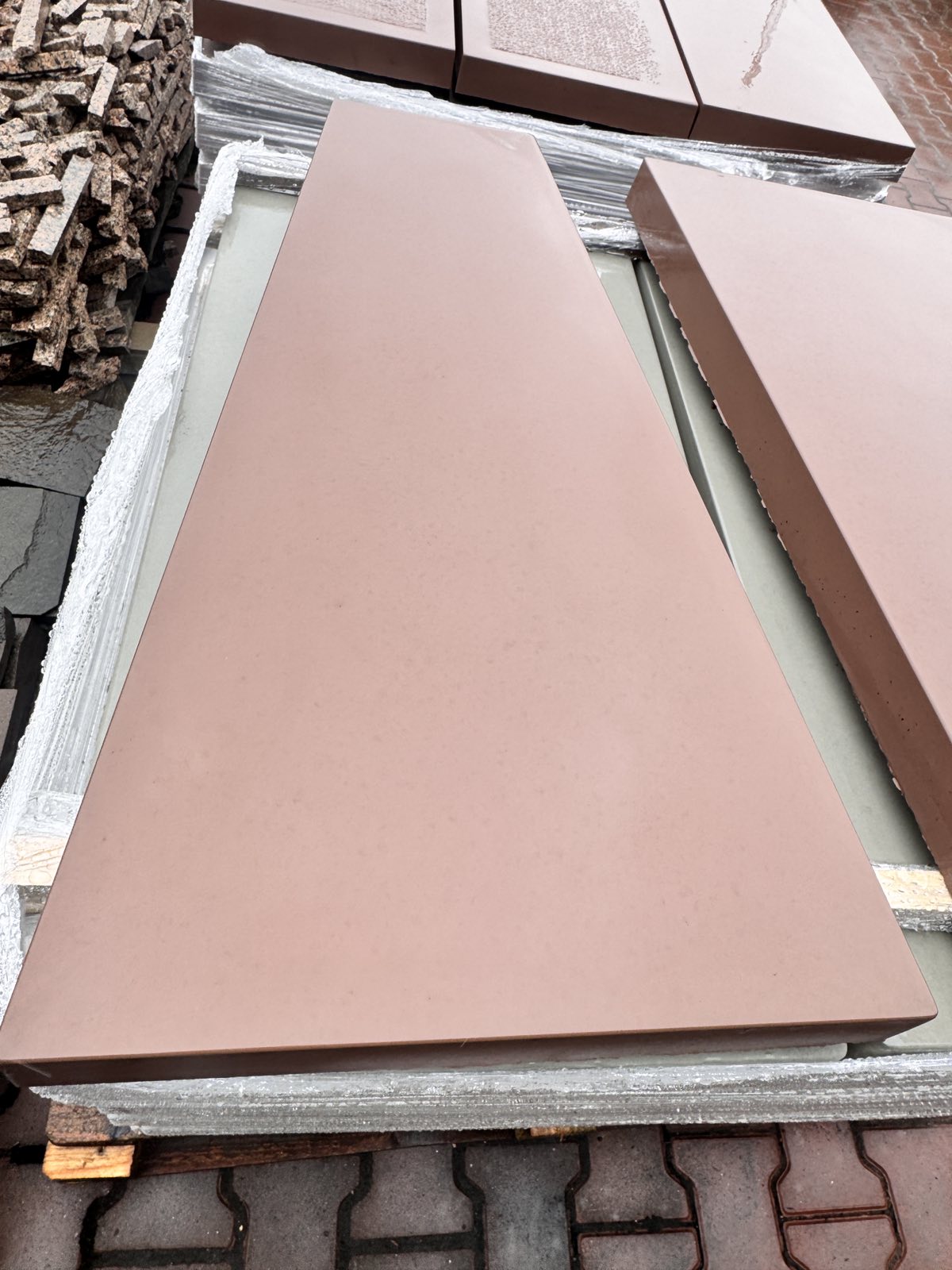 Пошагові доріжки , Плита  "Гладка коса"