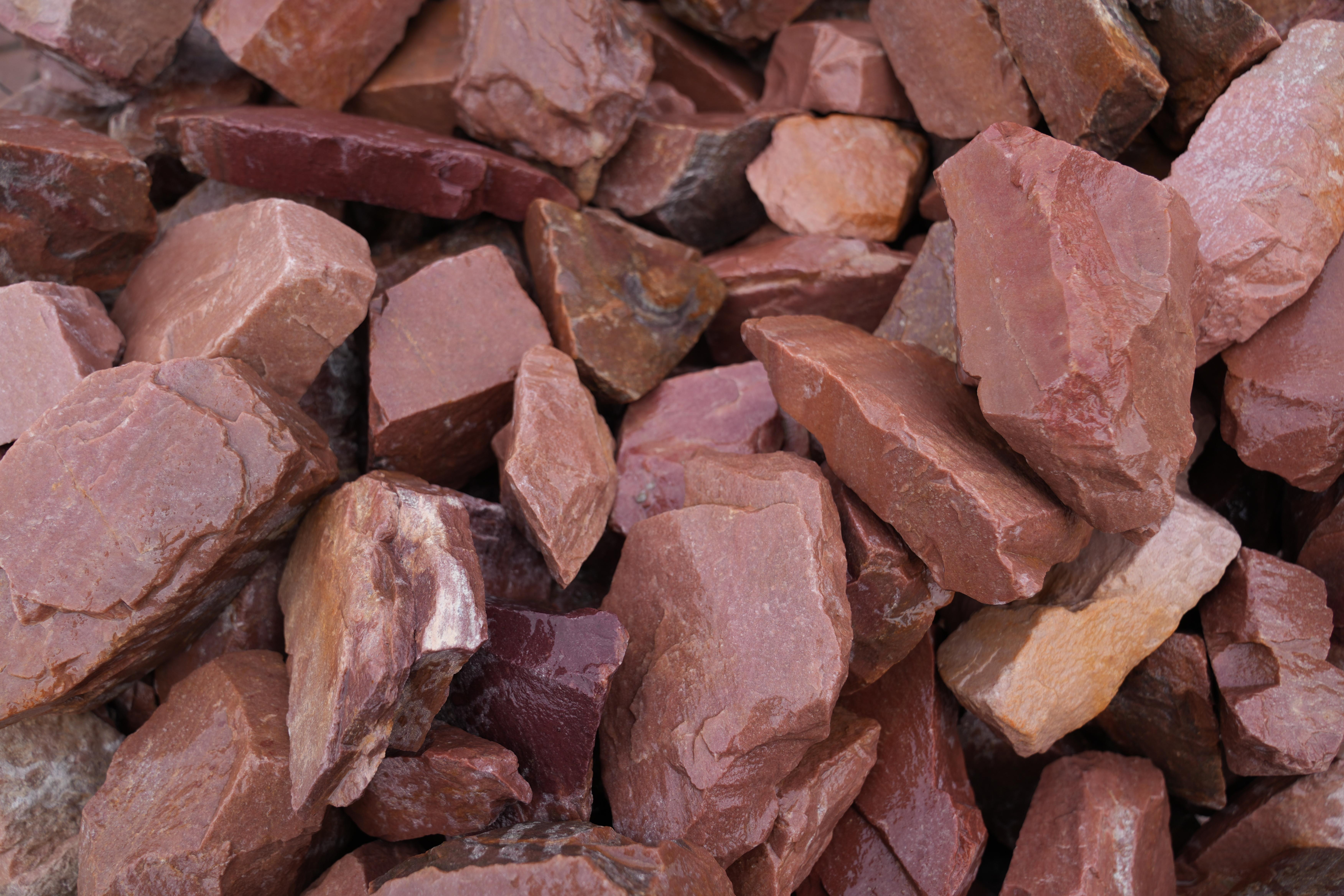 Кварцит малиновый для саун