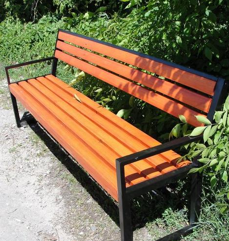 Лавочка садово-паркова, розбірна (210 см) MS-LP-014R