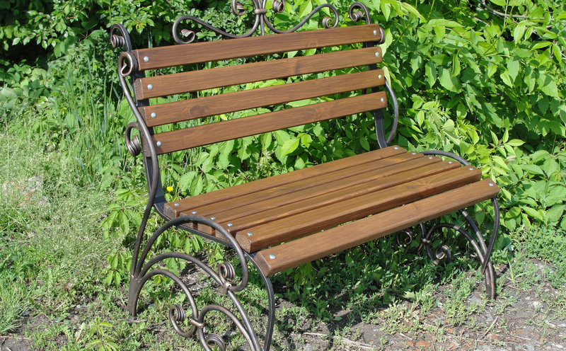 Лавочка кована для двох MS-LSK-02