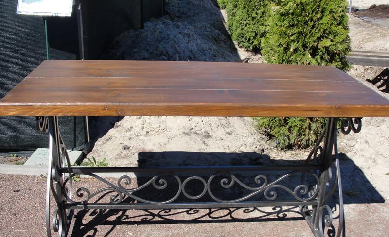 Стіл садовий кований MS-TS-01