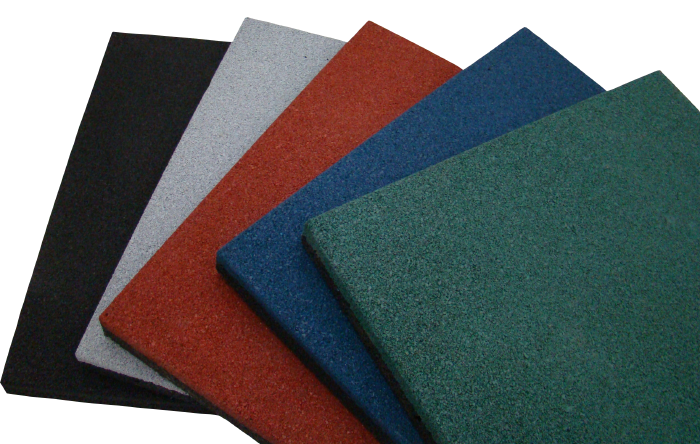 Плитка гумова 500х500 мм, 20 мм