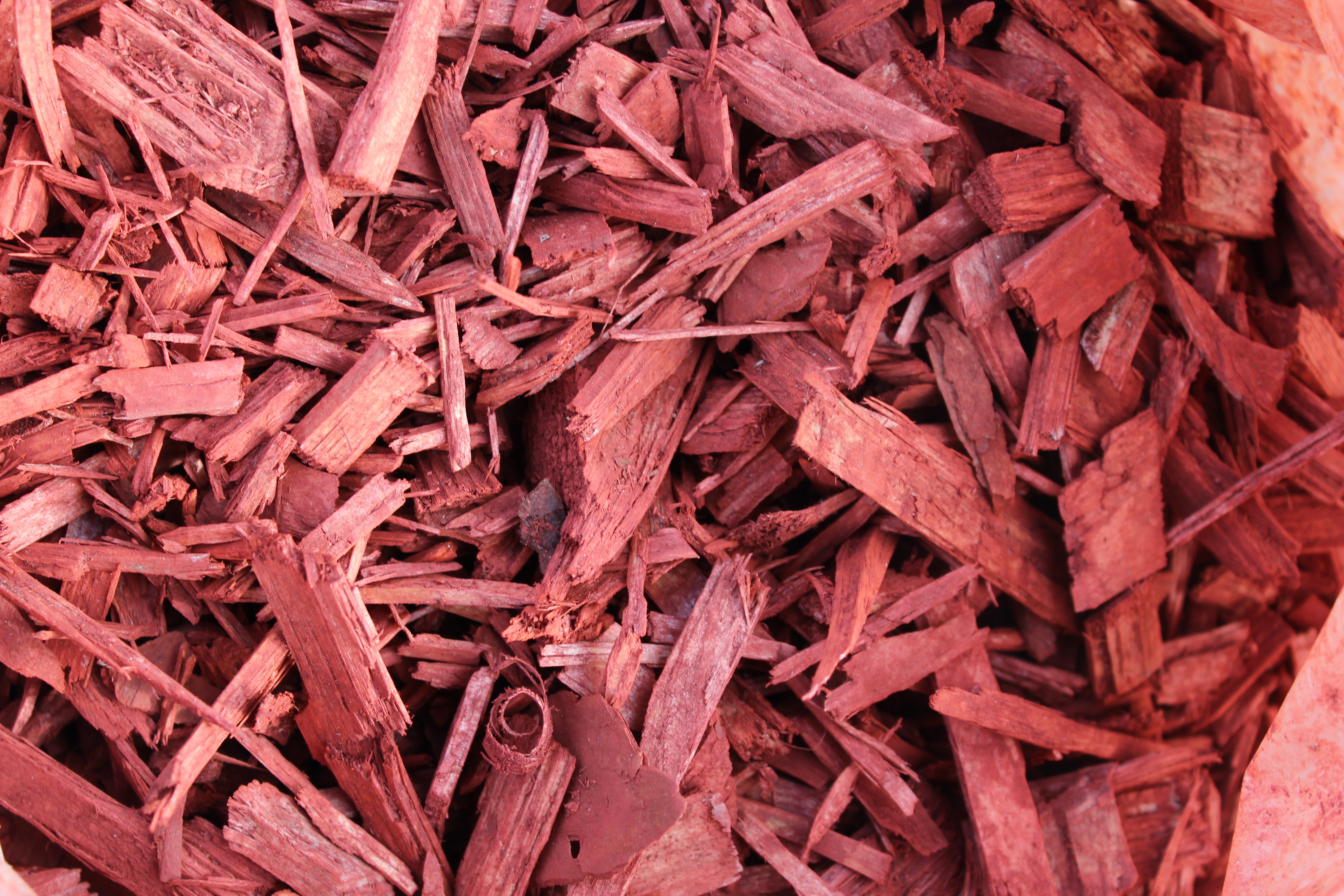 Мульча червона