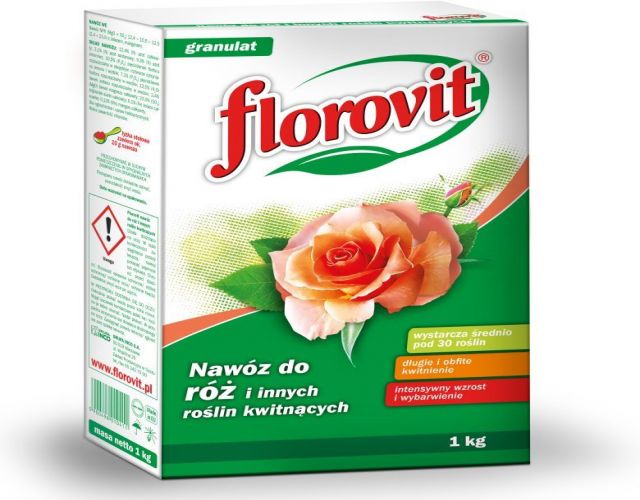 Добриво для троянд 1 кг (коробка). FLOROVIT