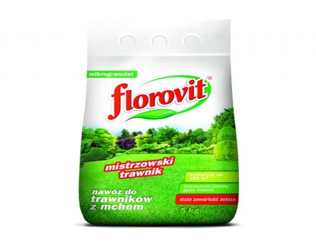 Добриво для газонів з мохом 5 кг. FLOROVIT