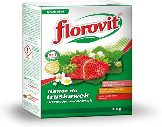 Добриво для полуниці 1 кг (коробка). FLOROVIT