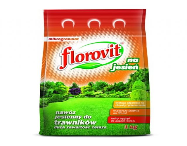 Добриво для газону 1 кг (осіннє). FLOROVIT