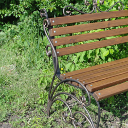 Лавочка кованая, для 2-х человек MS-LSK-02