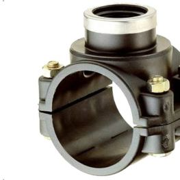 Хомут для врізки з металевим кільцем 40х3/4 "